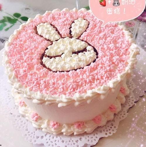 网红兔子蛋糕款式高级,高级款式引领甜品潮流新风尚